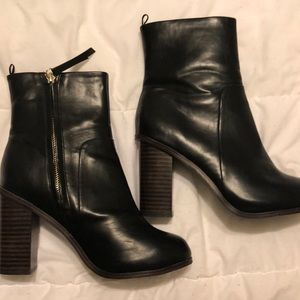 Black HM Heeled Booties